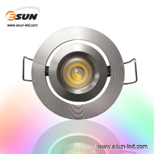 DC12V 1W led cabinet lighting,CNC casting with CE&RoHS,CRI>80